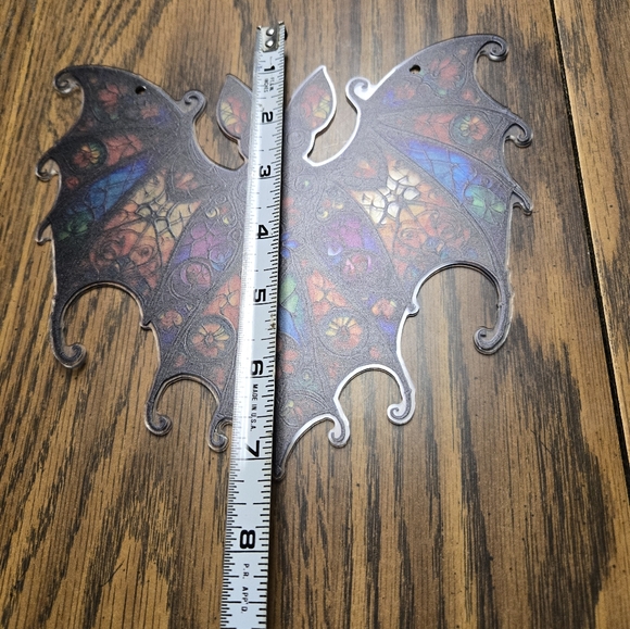 Nrw With Tags Acrylic Bat Suncatcher. - Picture 3 of 4